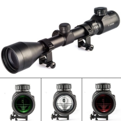3-9x50 Nikula Zoomlu Keskin Nişancı Dürbünü Kırmızı,yeşil İşik Tüfek Çelik Gövde