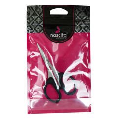 4 '' Makas Ergonomik Saplı Saç Sakal Bıyık Burun Makası Professional