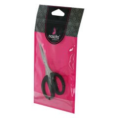 4 '' Makas Ergonomik Saplı Saç Sakal Bıyık Burun Makası Professional