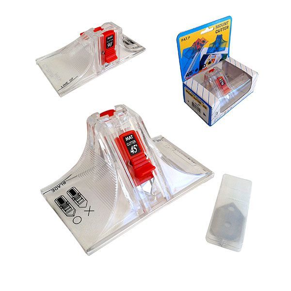 Dik ve Açılı Maket Bıçağı 5 Yedekli