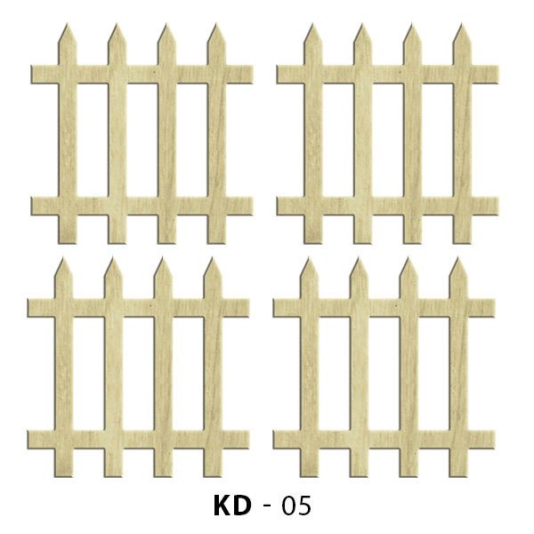 Ahşap Lazer Kesim - KD05