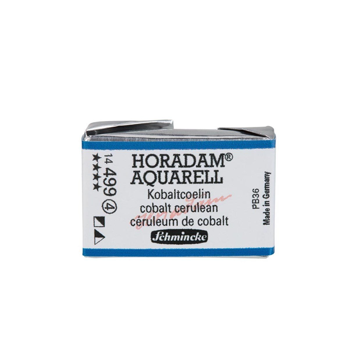 Horadam Artist Tam Boy Tablet Suluboya - Cobalt Cerulean  - Seri 4