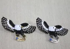 Swarovski Taşlı Kartal Figürlü Magnet