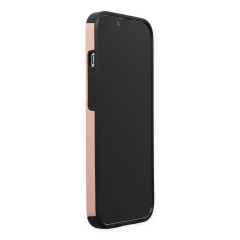 İphone 13 Pro Kılıf Mega Standlı Silikon - Pudra