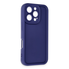 İphone 16 Pro Kılıf Viera Silikon - Lacivert