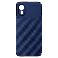 Samsung Galaxy Xcover 7 Kılıf Auto Focus Karbon Kapak - Lacivert