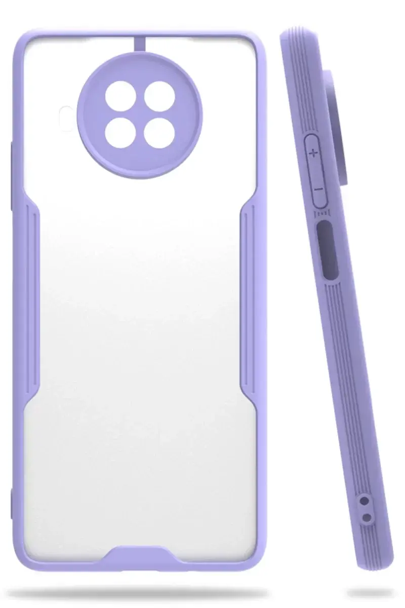 Newface Xiaomi Mi 10t Lite Kılıf Platin Silikon - Lila