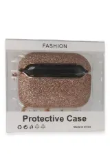 Newface Apple Airpods Pro (1.nesil) Spell Simli Kılıf - Rose Gold