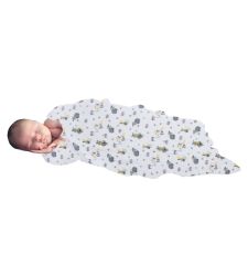 Sevi Bebe Müslin Battaniye 120x100cm - Kuzu