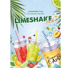 Cool Lime Bardağı - Limeshake Bardak 600 Ml