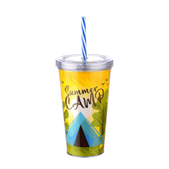 Cool Lime Bardağı - Limeshake Bardak 600 Ml