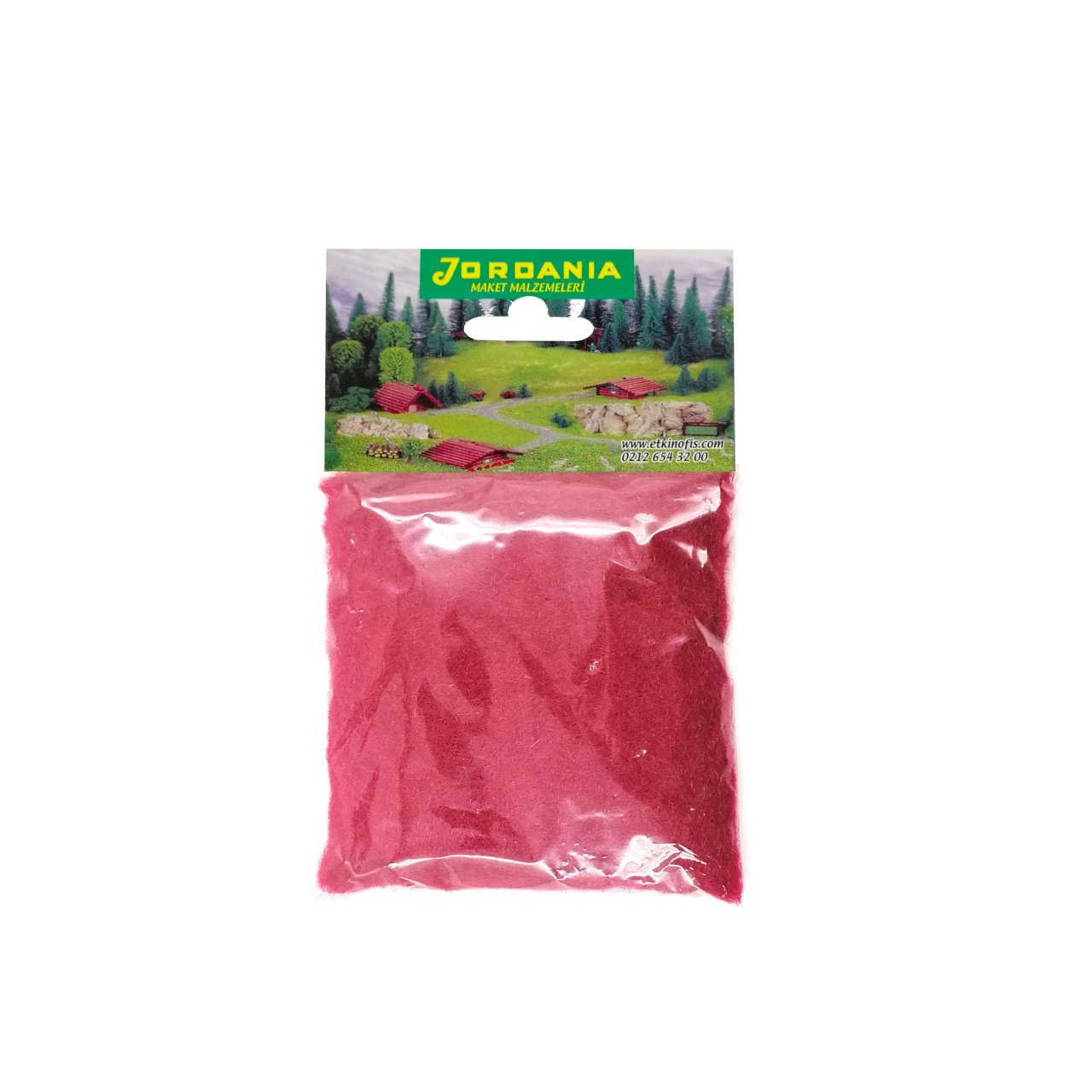 Flok Toz Çim 25gr N:754 Kırmızı