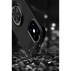 İphone 12 Mini Kılıf Range Yüzüklü Silikon - Mavi