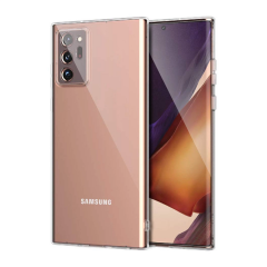 Samsung Galaxy Note 20 Ultra Kılıf Lüx Şeffaf Silikon