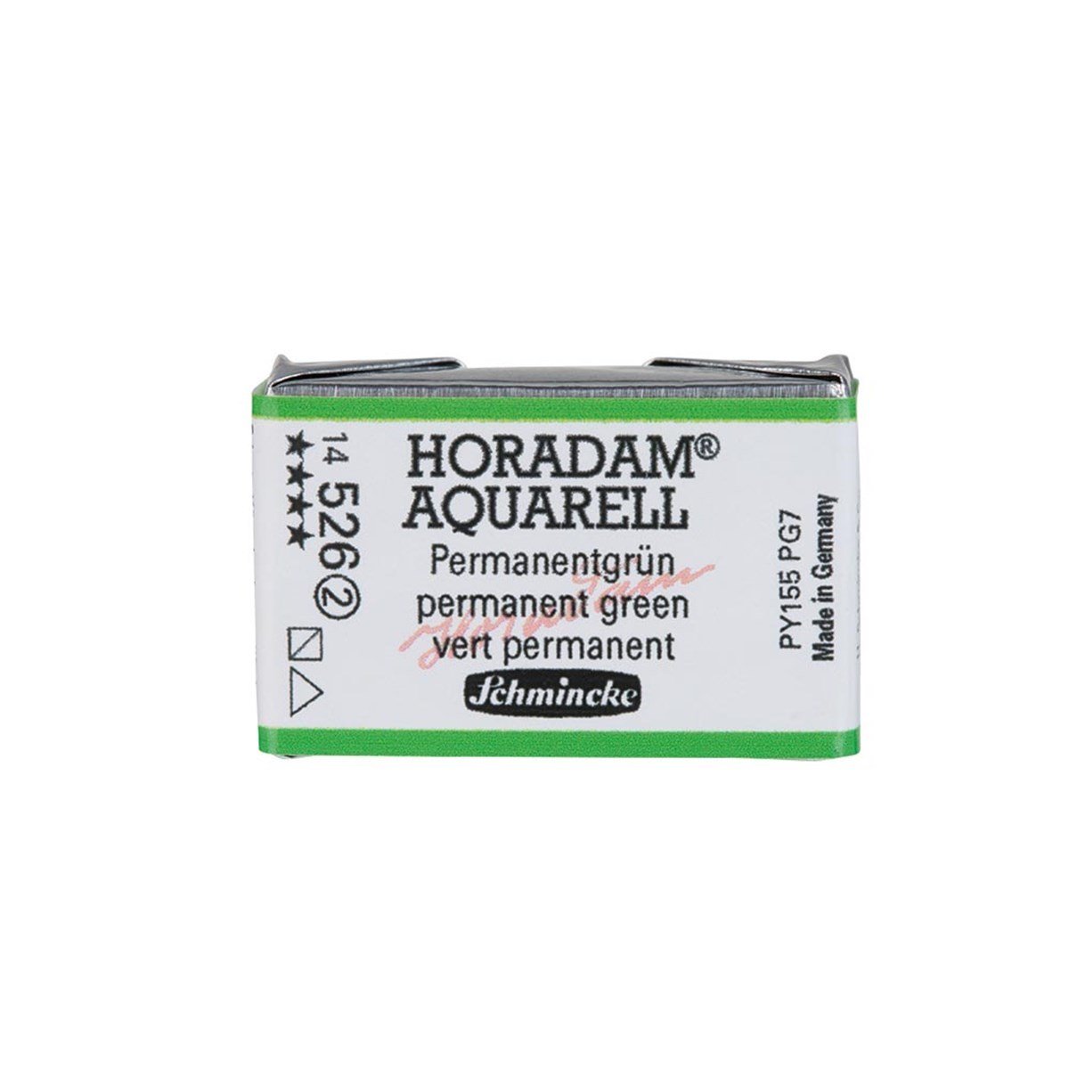 Horadam Artist Tam Boy Tablet Suluboya - Permanent Green - Seri 2