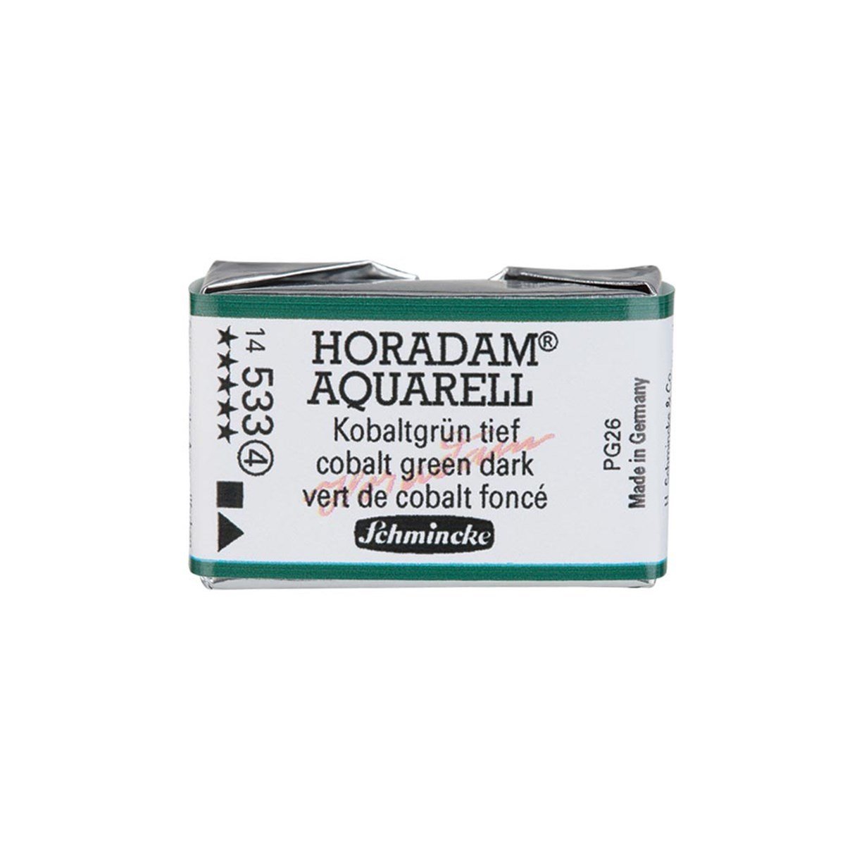 Horadam Artist Tam Boy Tablet Suluboya - Cobalt Green Dark  - Seri 4