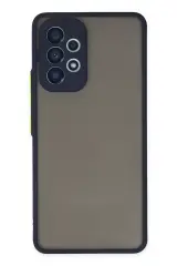 Newface Samsung Galaxy A33 5g Kılıf Montreal Silikon Kapak - Lacivert