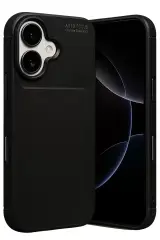 Newface Apple İphone 17 Auto Focus Karbon Kapak - Siyah