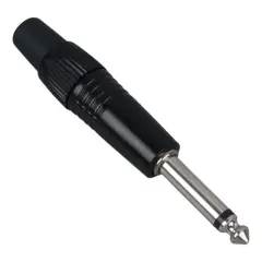 Powermaster Pm-646 Gitar Jack Canon Tipi Mono Nikel Sj-1002