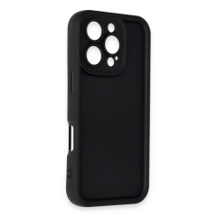 İphone 16 Pro Max Kılıf Viera Silikon - Siyah