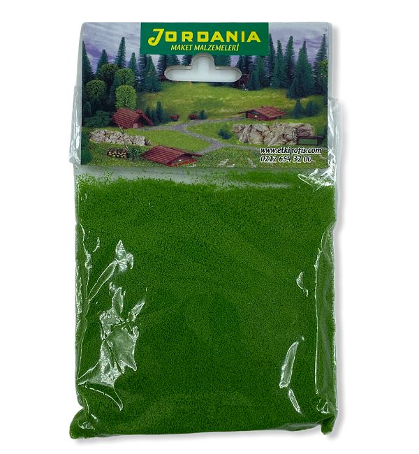 Maket Fiber Toz Çim - 25gr - Orta Yeşil
