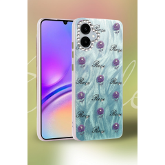Samsung Galaxy A06 Kılıf Blade Aynalı Desenli Kapak - Desen 9
