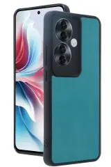 Newface Oppo Reno 11f Kılıf Aras Deri Kapak - Açık Yeşil