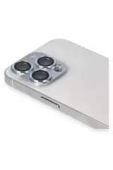 Newface İphone 13 Pro Max Pers Alüminyum Kamera Lens - Sierra Blue