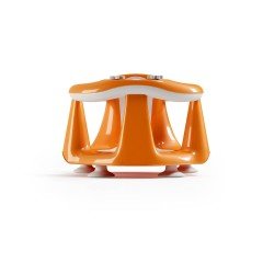 OkBaby Flipper Evol Banyo Oturağı & Hippo Banyo Siperliği / Turuncu