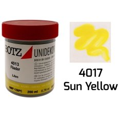 Unidekor Sır Altı Boyası 200ml N:4017 Sun Yellow