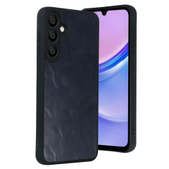 Samsung Galaxy A57 5g Aras Deri Kapak - Lacivert