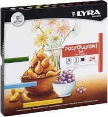 Polycrayons  Toz Pastel 24'lü Kutu