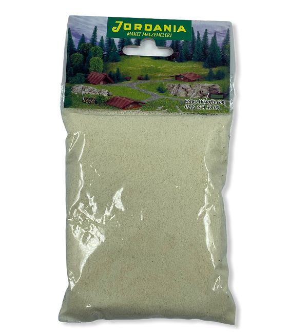 Maket Fiber Toz Çim - 25gr - Beyaz