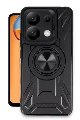 Newface Xiaomi Redmi Note 13 4g Kılıf Lincoln Silikon - Siyah