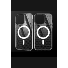 İphone 14 Pro Kılıf Beta Magneticsafe Silikon - Şeffaf