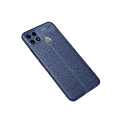 Oppo A15 Kılıf Auto Focus Kapak - Lacivert