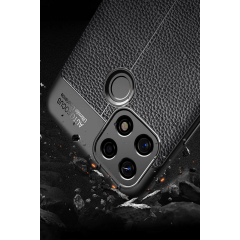 Oppo A15 Kılıf Auto Focus Kapak - Lacivert