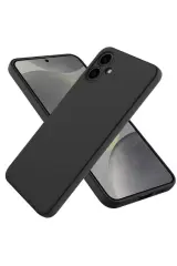 Newface Samsung Galaxy A06 Kılıf First Silikon - Siyah