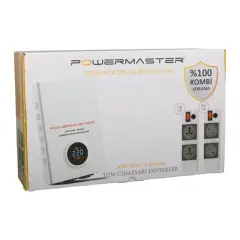 Powermaster Slım-2000 Otomatik 2000 Watt Kombi Voltaj Regülatörü