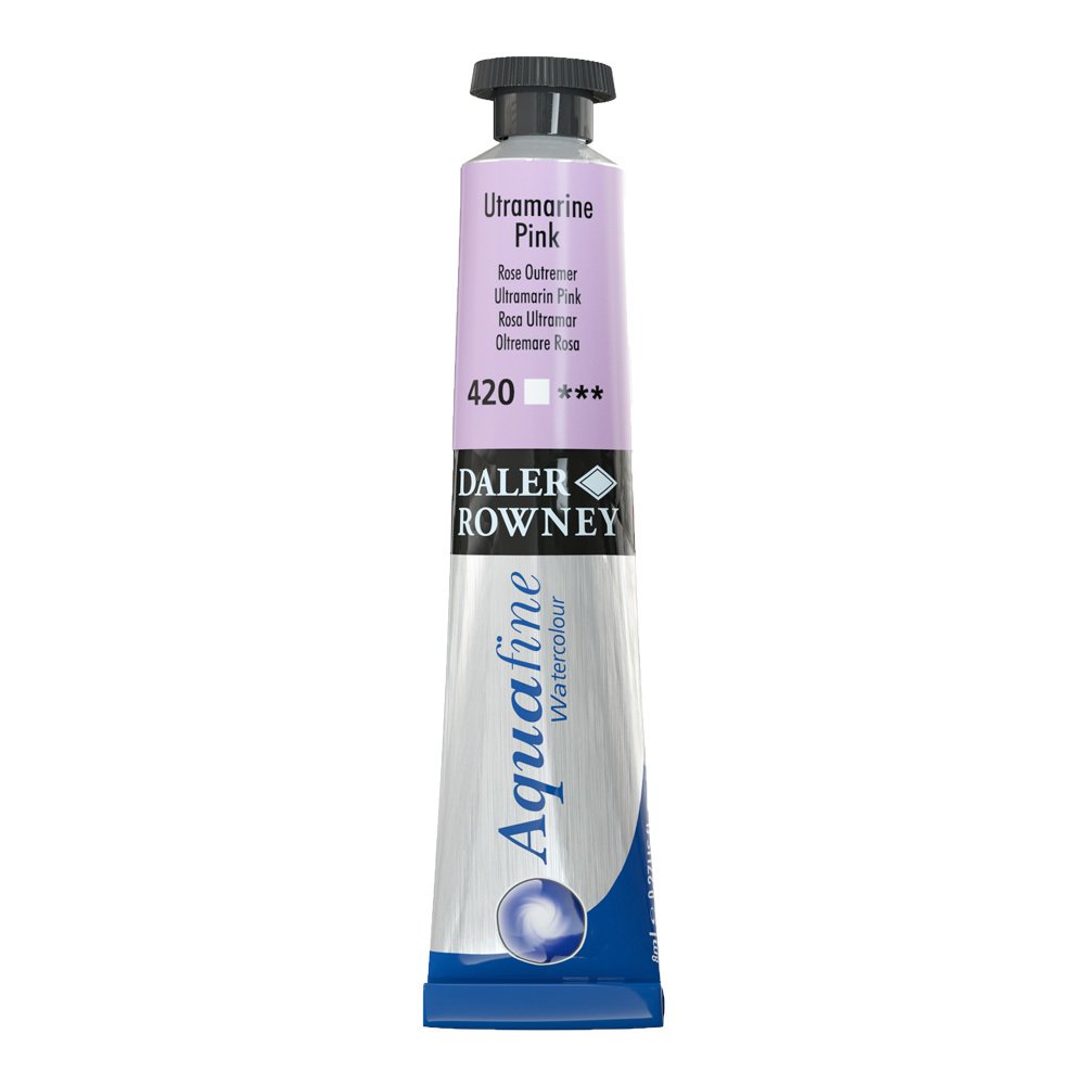 Aquafine Tüp Suluboya 8ml N:420 Ultramarine Pink