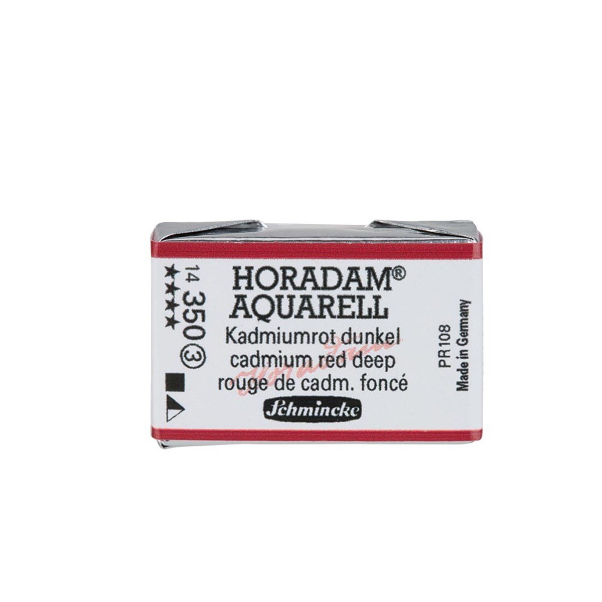 Horadam Artist Tam Boy Tablet Suluboya - Cadmium Red Deep - Seri 3