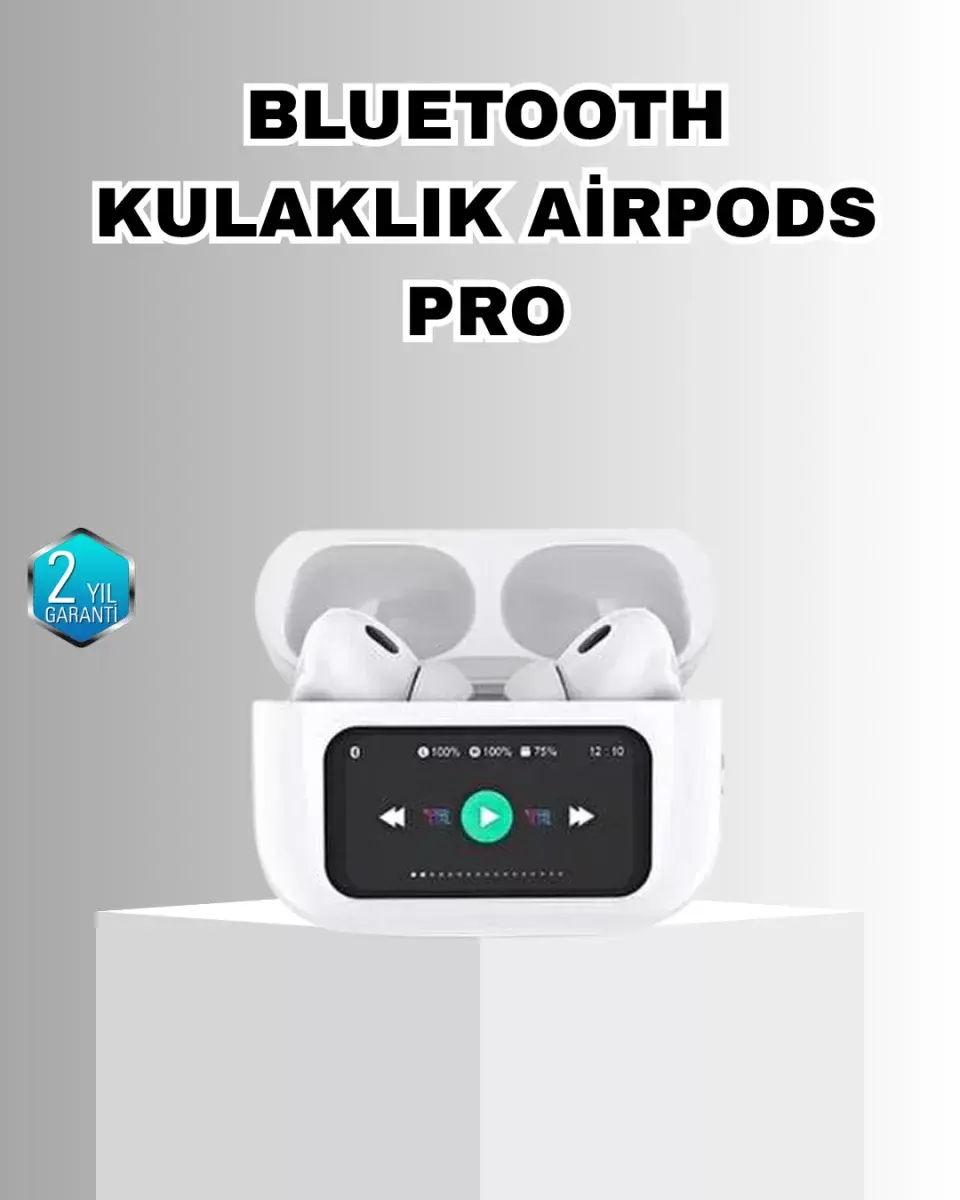Anc Bluetooth Kulaklık – Dokunmatik, Powerbank Kutulu, Akıllı Sensörlü