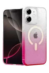 Newface Apple İphone 11 Pummel Shiny Magsafe Kapak - Pembe