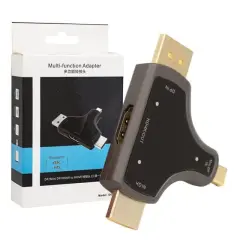 Powermaster Mini Dp+dp+hdmı To Hdmı 4k Çevirici