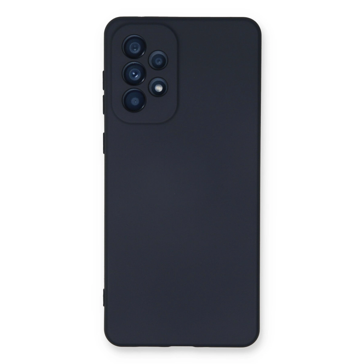 Samsung Galaxy A33 5g Kılıf Nano İçi Kadife Silikon - Lacivert