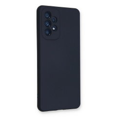 Samsung Galaxy A33 5g Kılıf Nano İçi Kadife Silikon - Lacivert