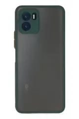 Newface Vivo Y15s Kılıf Montreal Silikon Kapak - Yeşil