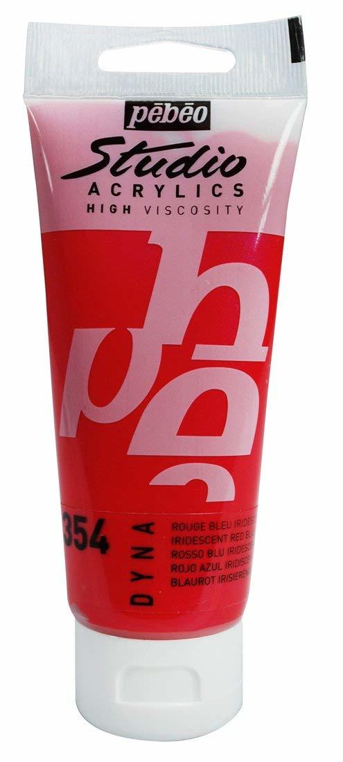 Studio Akrilik Boya - Iridescent Red Blue - 100ml - N:354