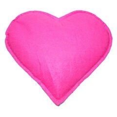 Kalp Desenli Doğal Kaya Tuzu Yastığı Yeşil - Pembe 2-3 Kg