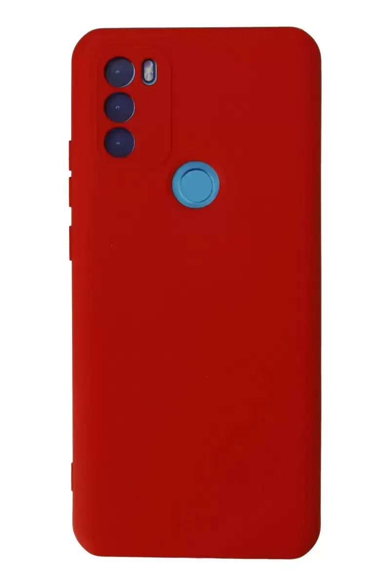 Newface General Mobile Gm 21 Plus Kılıf Nano İçi Kadife Silikon - Kırmızı
